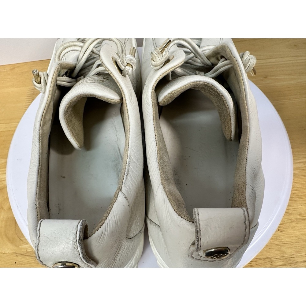 Paul Green Faye Platform Sneakers Womens Ivory US 10 UK 7.5 Made In Austria - Picture 7 of 16